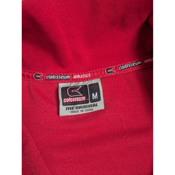 Coloseum Cincinnati Bearcats Track Jacket Full Zip Men's Medium Embroidered Red - Picture 5 of 8